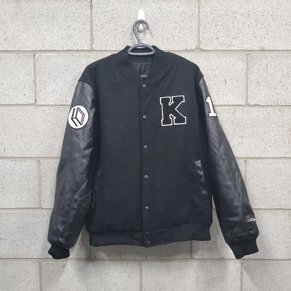 Mens UTKCC UofT Korean Commerce Community Varsity Jacket Size XL